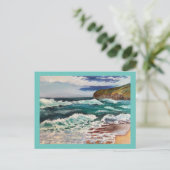 サンゴの浜のポストカード ポストカード (スタンド正面)