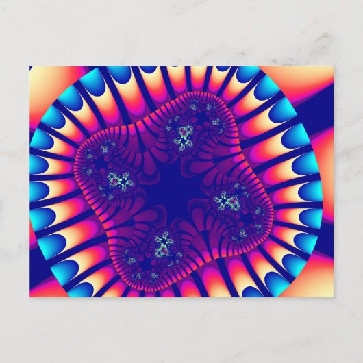 サンゴの海花 ポストカード (正面)