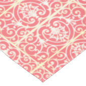 サンゴの渦巻き模様 テーブルクロス (アングル)