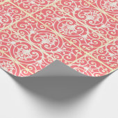 サンゴの渦巻き模様 ラッピングペーパー (角)