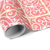 サンゴの渦巻き模様 ラッピングペーパー (ロールコーナー)