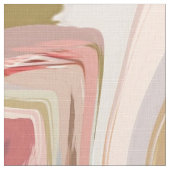 サンゴの渦 ファブリック (クローズアップ)