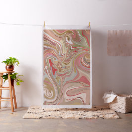 サンゴの渦 ファブリック