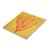 サンゴの環境自然モダン芸術 タイル (側面)