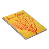 サンゴの環境自然モダン芸術 ノートブック (右側)