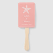 サンゴの結婚ヒトデのファン ハンドファン (正面)