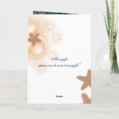 サンゴの結婚式 ありがとう#2 サンキューカード (裏面)