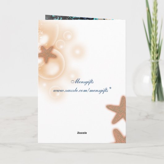 サンゴの結婚式 ありがとう#2 サンキューカード (裏面)