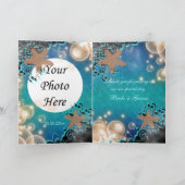 サンゴの結婚式 ありがとう#2 サンキューカード (内部)