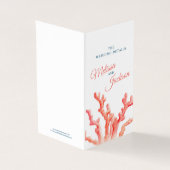 サンゴの結婚水彩地図と詳細 (外部)