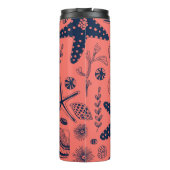 サンゴの背景に生息する貝殻 タンブラー (裏面)