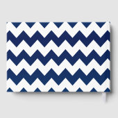 サンゴの花とネイビーブルー ゲストブック (裏面)