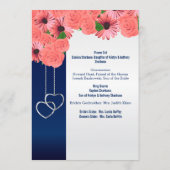 サンゴの花とネイビーブルー – プログラム (裏面)