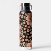 サンゴの花オンブラック ウォーターボトル (背面)