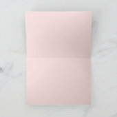 サンゴの花恋しく思フローラの空白の内側 カード (内部)