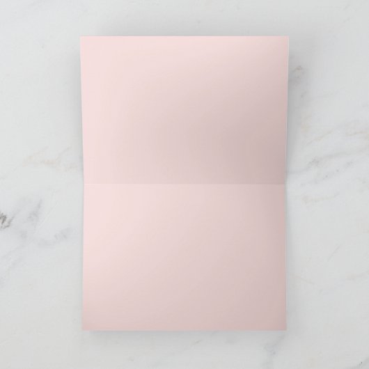 サンゴの花恋しく思フローラの空白の内側 カード (内部)