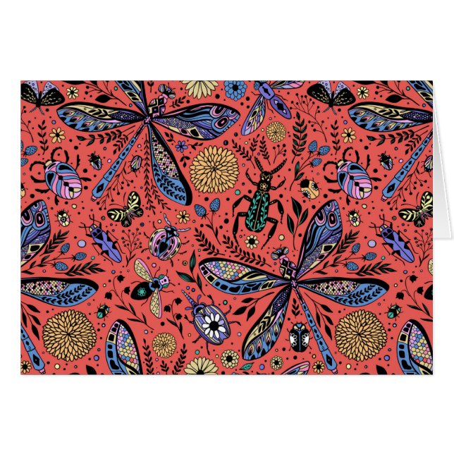 サンゴの赤にドードルバグ (正面横)