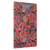 サンゴの赤にドードルバグ クリップボード (右)