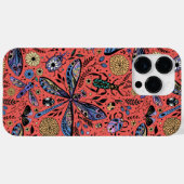 サンゴの赤にドードルバグ Case-Mate iPhoneケース (裏面 (横))