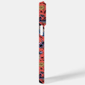 サンゴの赤にドードルバグ Case-Mate iPhoneケース (裏面 / 右)