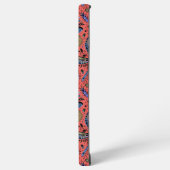 サンゴの赤にドードルバグ SAMSUNG GALAXYケース (左側面)