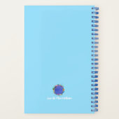 サンゴの魚、海ブルー惑星を保存 ノートブック (裏面)