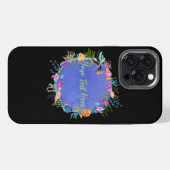 サンゴの魚、青い海 iPhoneケース (裏面横)