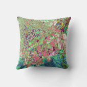 サンゴエレガントとチャートレイズライムライトアジサイ クッション (裏面)