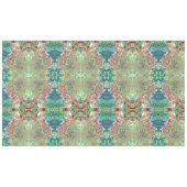 サンゴエレガントとチャートレイズライムライトアジサイ テーブルクロス (正面(横))