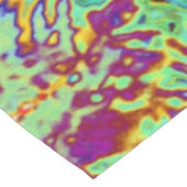 サンゴエレガントとチャートレイズライムライトアジサイ テーブルクロス (アングル)