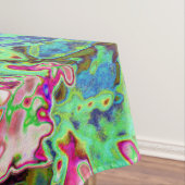 サンゴエレガントとチャートレイズライムライトアジサイ テーブルクロス (インサイチュ)