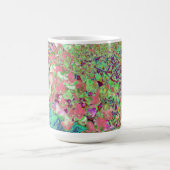 サンゴエレガントとチャートレイズライムライトアジサイ モーフィングマグカップ (中央)