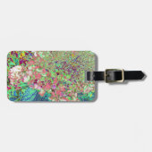 サンゴエレガントとチャートレイズライムライトアジサイ ラゲッジタグ (正面横)