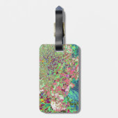 サンゴエレガントとチャートレイズライムライトアジサイ ラゲッジタグ (裏面縦)