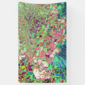 サンゴエレガントとチャートレイズライムライトアジサイ 横断幕 (縦)