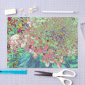 サンゴエレガントとチャートレイズライムライトアジサイ 薄葉紙 (クラフト)