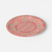 サンゴエレガントの花 ペーパープレート (アングル)