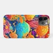 サンゴカラフル礁アートワーク Case-Mate iPhoneケース (裏面(横))