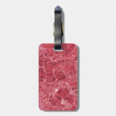 サンゴカラフル赤大理石 ラゲッジタグ (裏面縦)