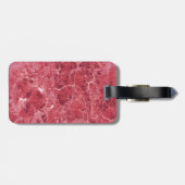 サンゴカラフル赤大理石 ラゲッジタグ (裏面横)