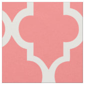 サンゴクローバータイル模様 ファブリック (クローズアップ)