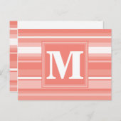 サンゴストライプ礁 ポストカード (正面/裏面)