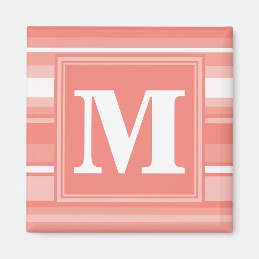 サンゴストライプ礁 マグネット (正面)