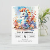 サンゴチャーム航海のシーホース誕生日 招待状 (スタンド正面)