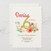 サンゴデイジー招待状 招待状 (正面/裏面)