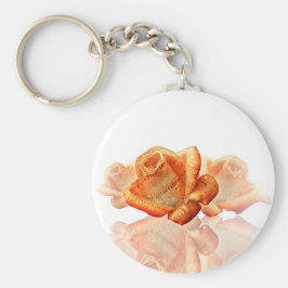 サンゴバラの花と楽譜 キーホルダー