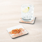 サンゴバラの花と楽譜 コースター (右側)