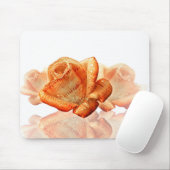 サンゴバラの花と楽譜 マウスパッド (マウス)