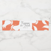 サンゴバラサイロパターン ペットボトルラベル (シングルラベル)