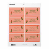 サンゴバララベル ラベル (フルシート)